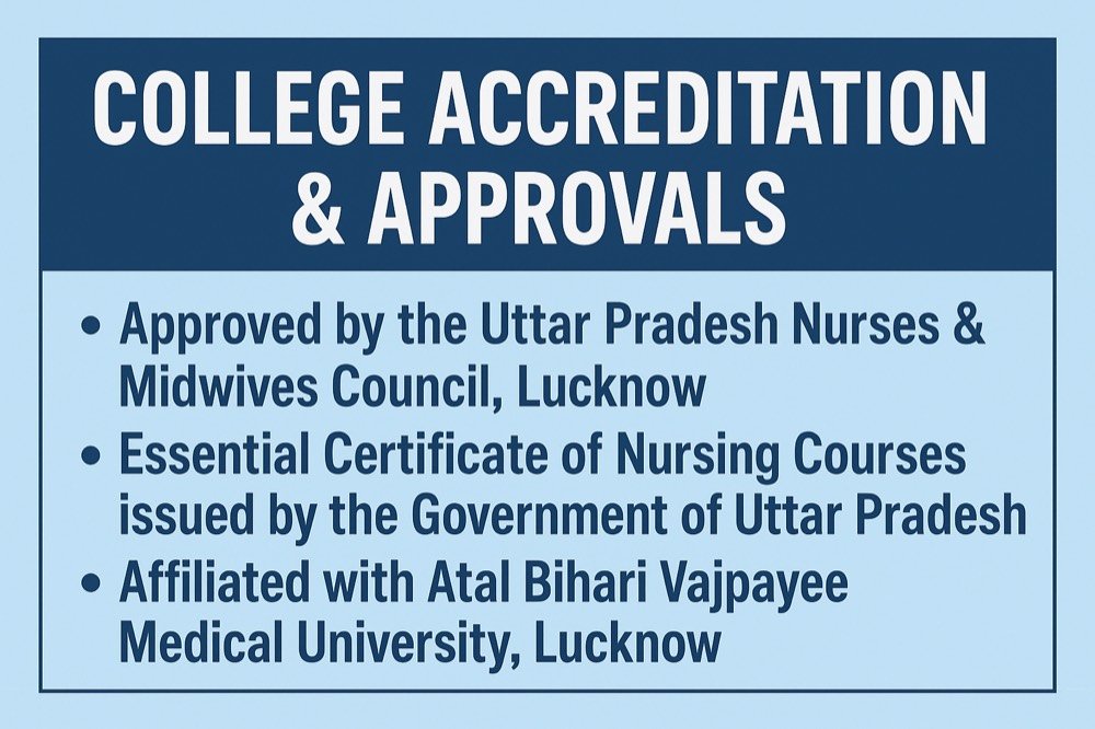 College accreditation and approvals
